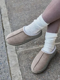 Linzi Tana Faux Suede Slip-On Slippers^Women Slippers