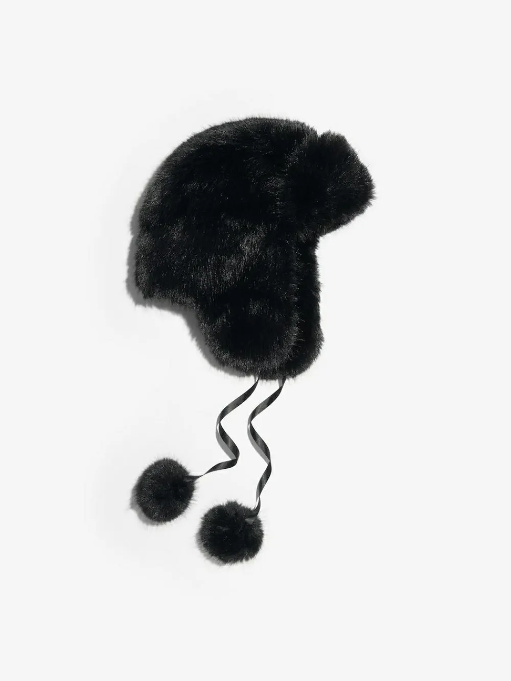 Lipsy Faux Fur Trapper Hat with Poms^Women Hats, Gloves & Scarves|Hats, Gloves & Scarves