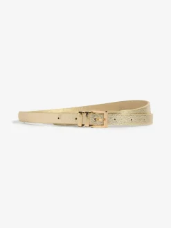 Lipsy Gold, Leopard & Black Skinny Belts 3 Pack^Women Belts