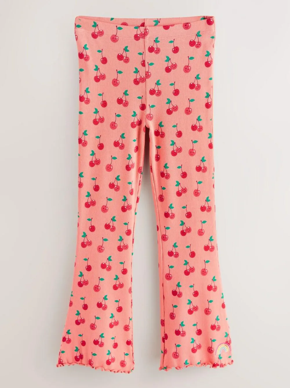Discount Little Bird by Jools Oliver Fruity Ribbed Jersey Kickflare Leggings 3 Pack