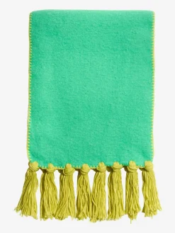 Love & Roses Tassel Cosy Contrast Brushed Scarf^Women Hats, Gloves & Scarves|Hats, Gloves & Scarves