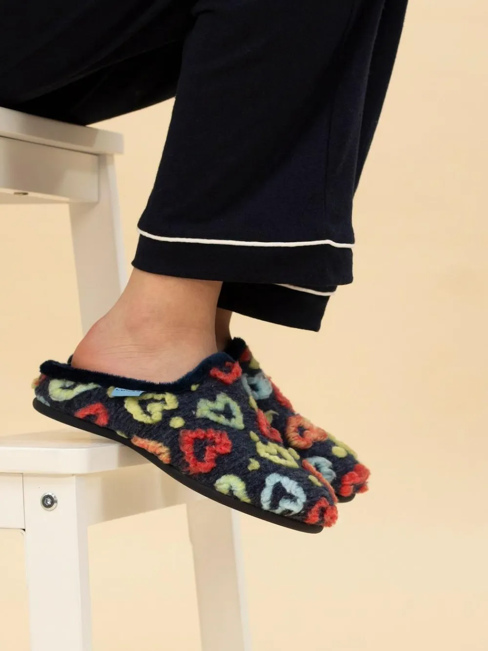 Outlet Lunar Mule Slippers Blue