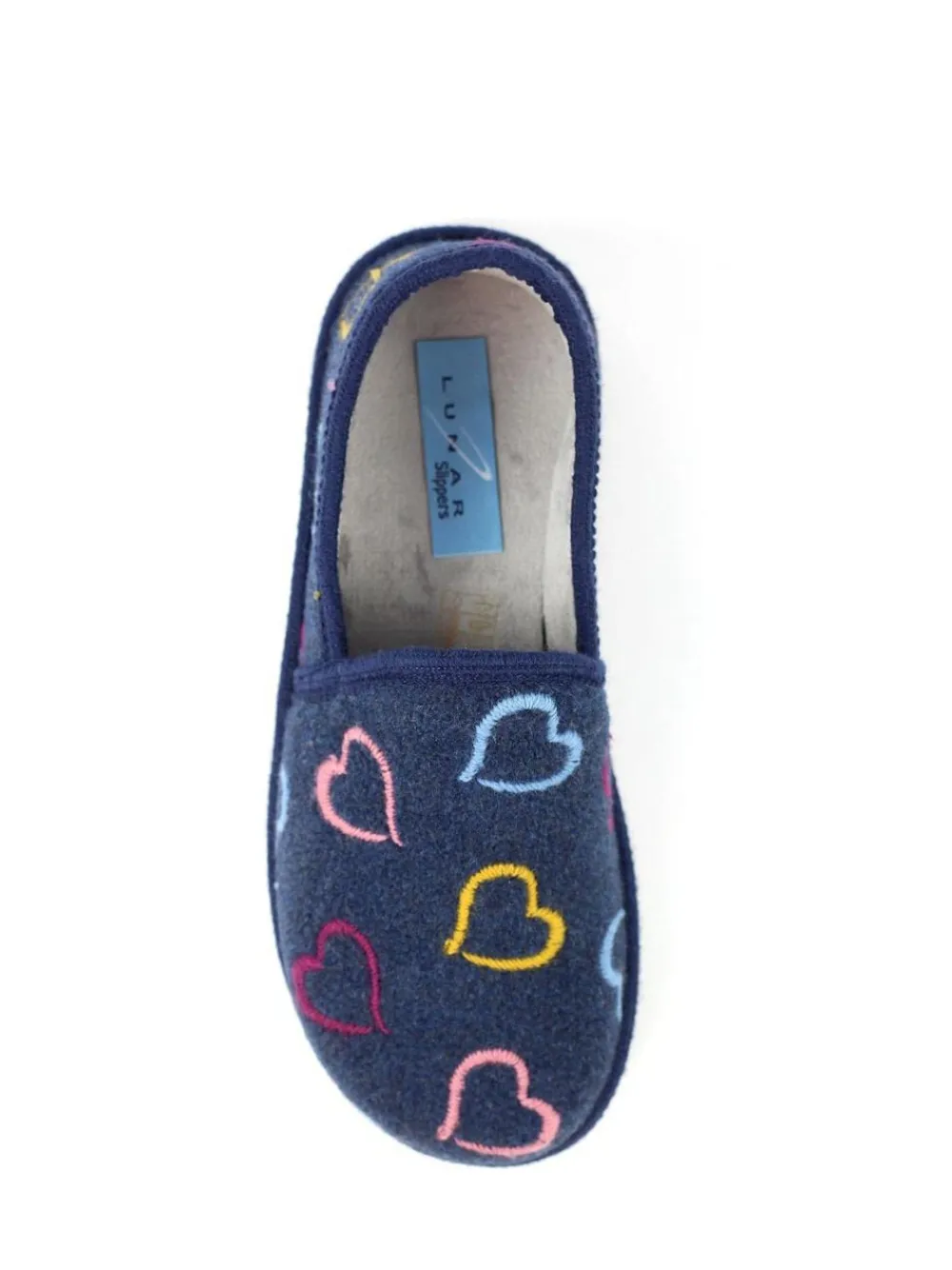 Online Lunar Slippers Blue
