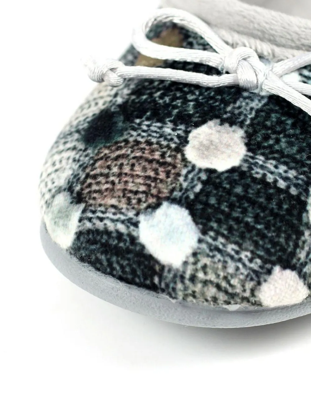 Online Lunar Ladies Ballerina Slippers Grey