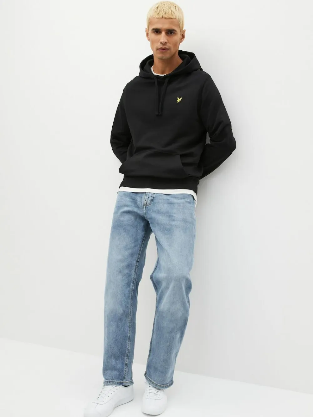 Lyle & Scott Black Pullover Hoodie^ Loungewear