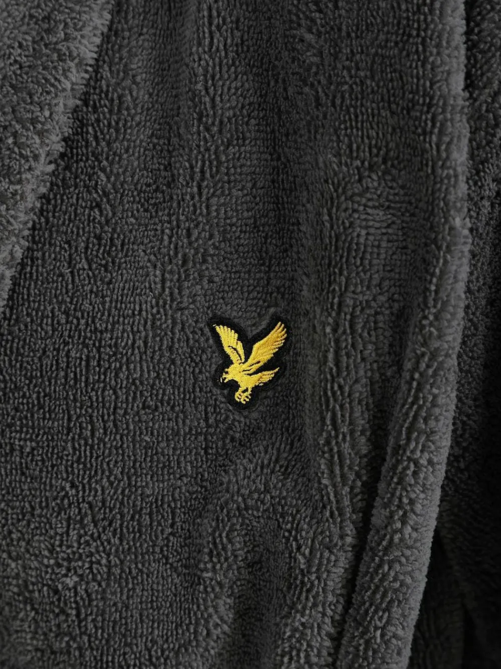 Sale Lyle & Scott Light Grey Dressing Gown