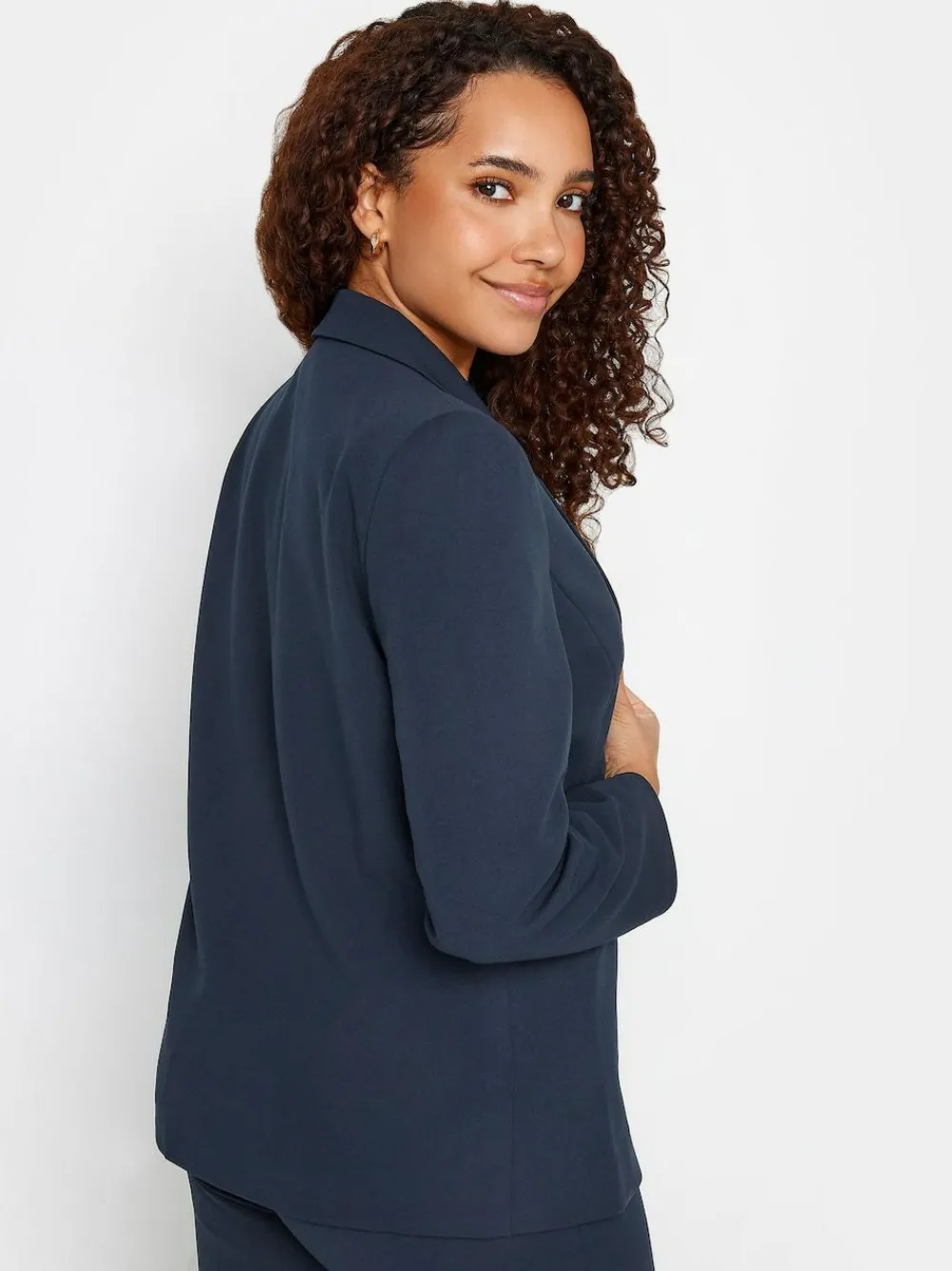 Hot M&Co Blue Tailored Blazer