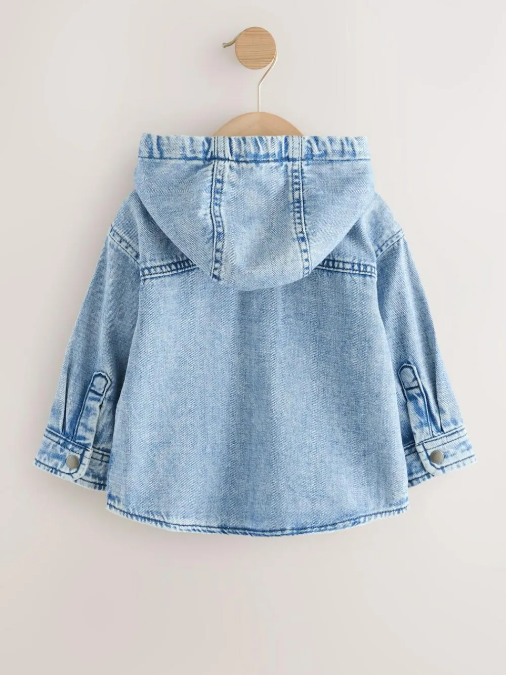 Next Denim Hooded Overshirt (3mths-7yrs)^BOY Coats, Jackets & Pramsuits|Coats, Jackets & Pramsuits