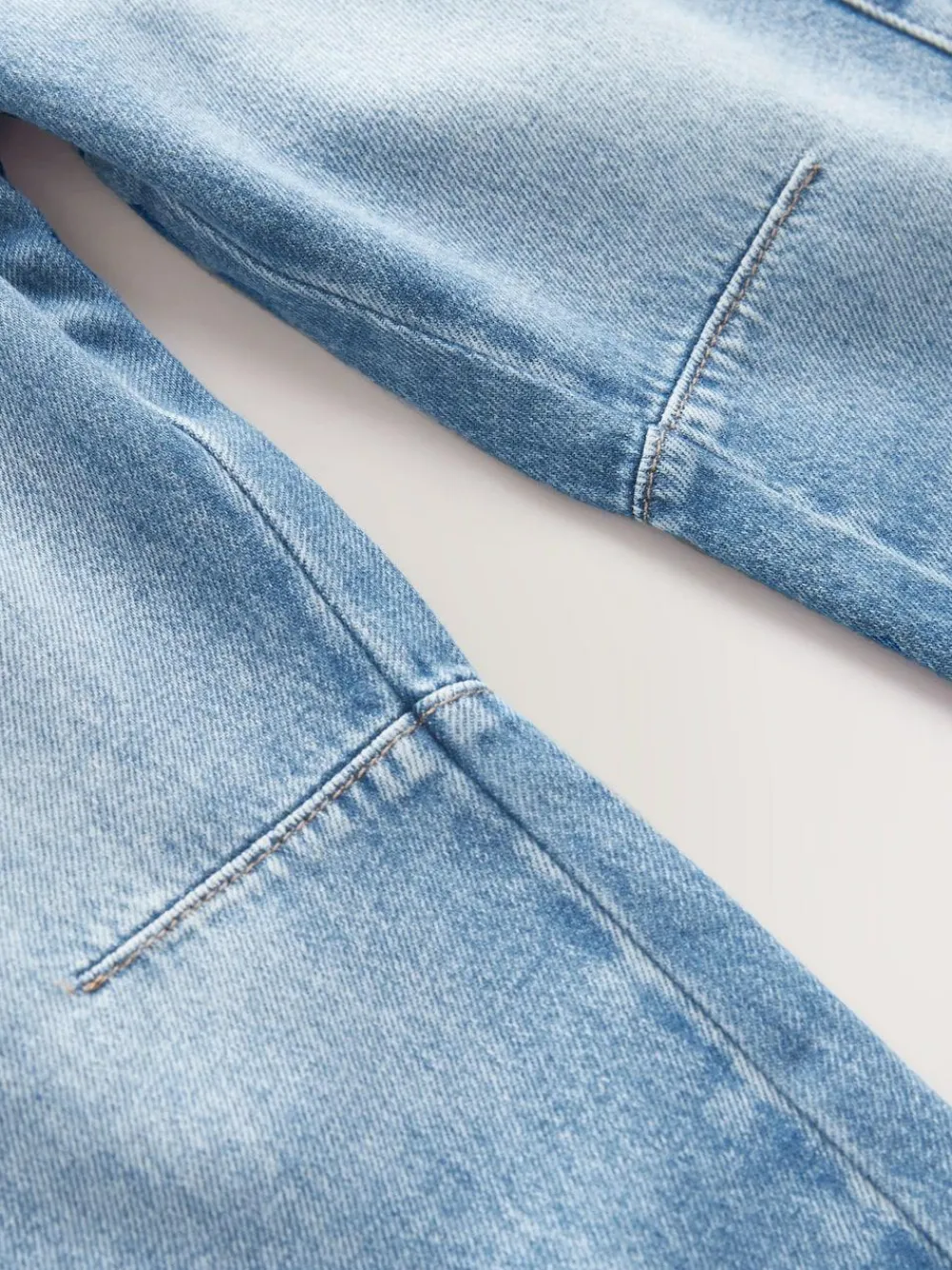 Next Mid Blue Denim Volume Barrel Jeans (3-16yrs)^ Jeans