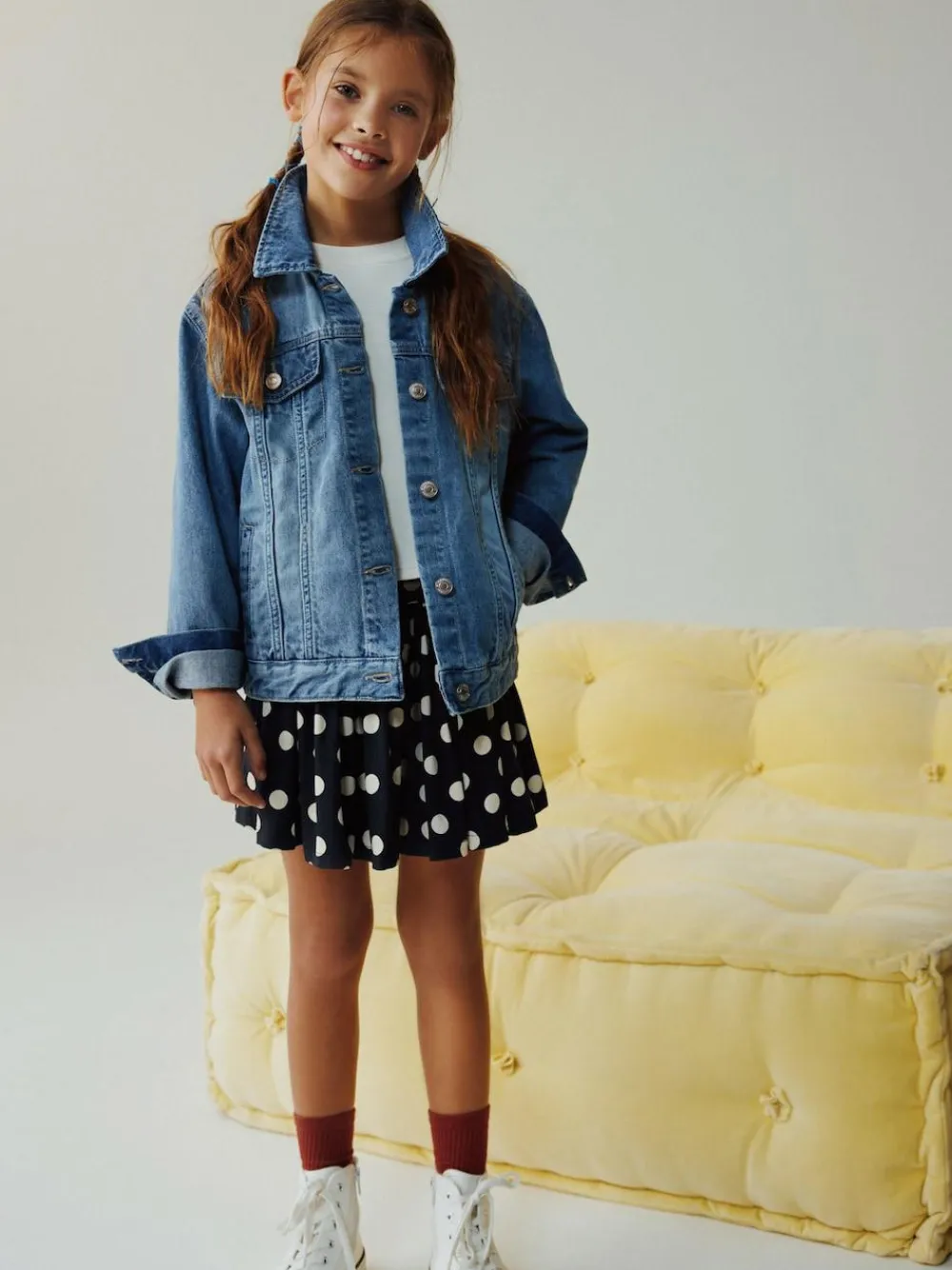 Clearance Next Mid Blue Denim Western Jacket (3-16yrs)