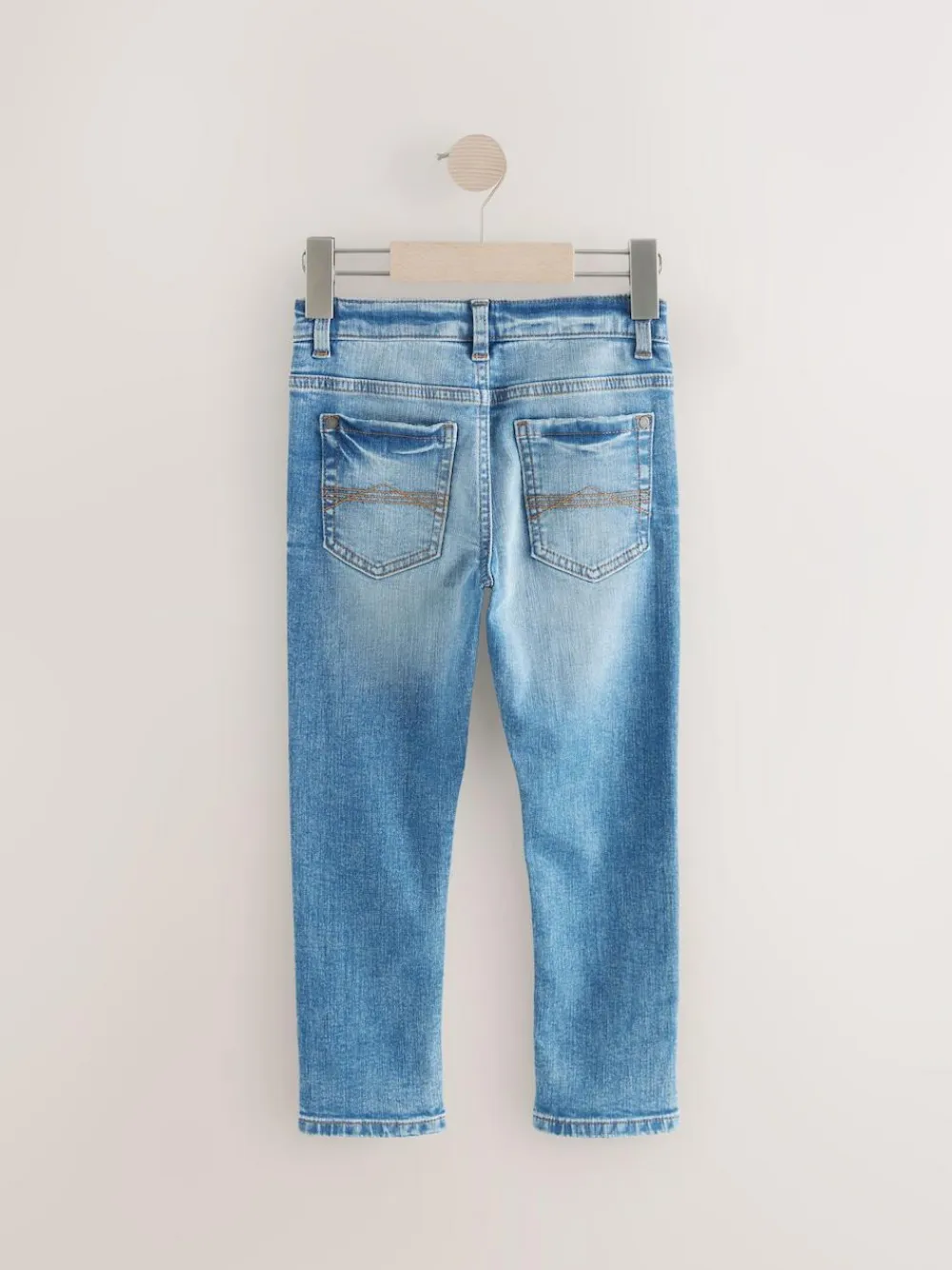 Sale Next Mid Blue Skinny Fit Stretch Jeans (3-17yrs)