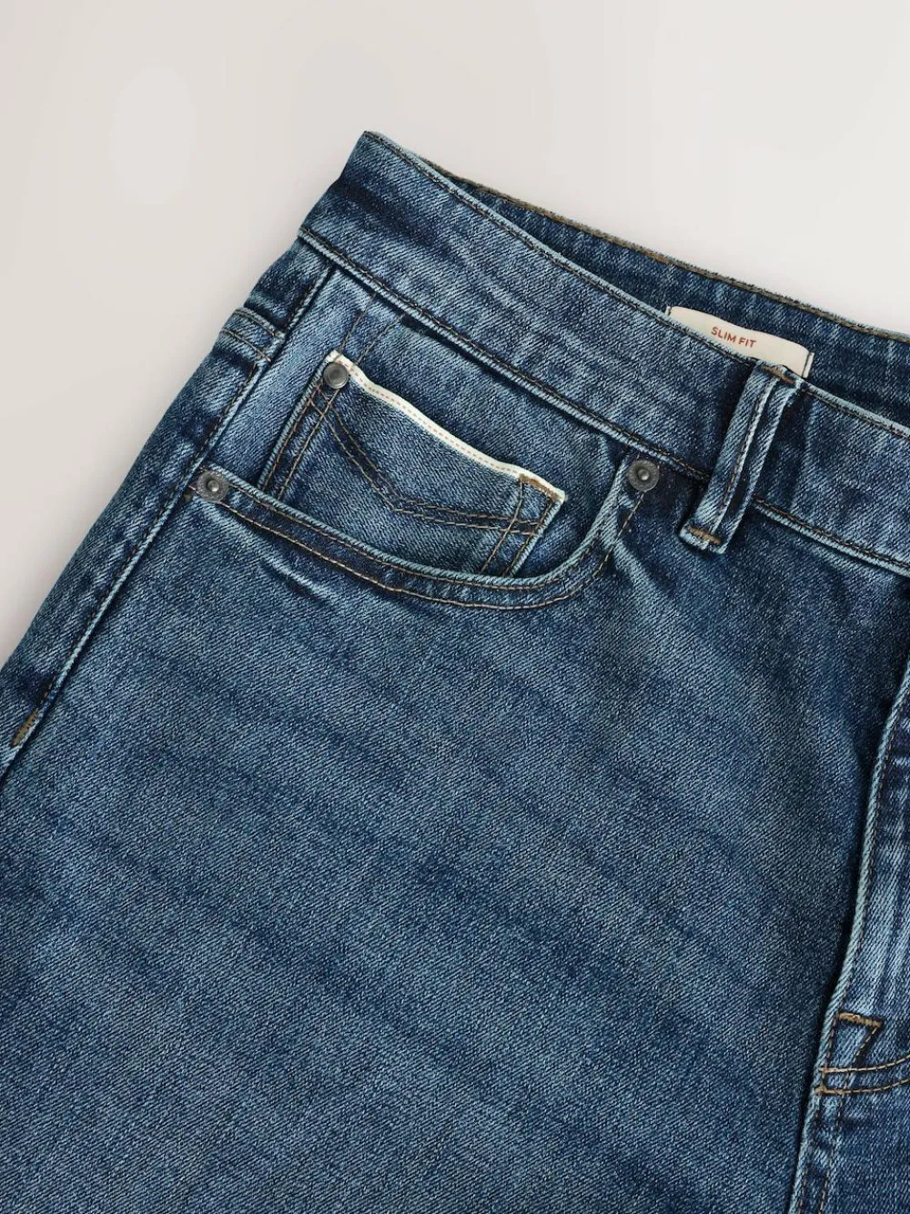 Next Slim Fit Signature Selvedge Denim Jeans^ Jeans|Jeans