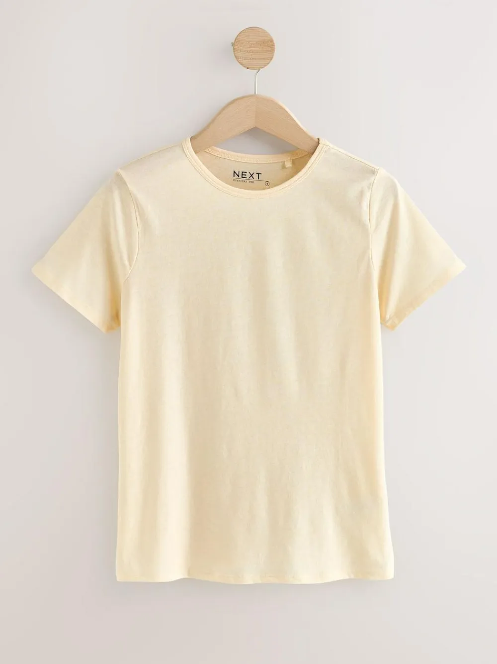 Online Next Crew Neck Cotton Rich T-Shirts 5 Pack Minerals