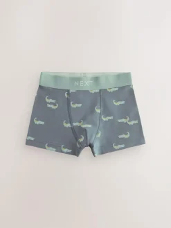 New Next Junior Character Trunks 5 Pack (1.5-16yrs) Mini Safari Print