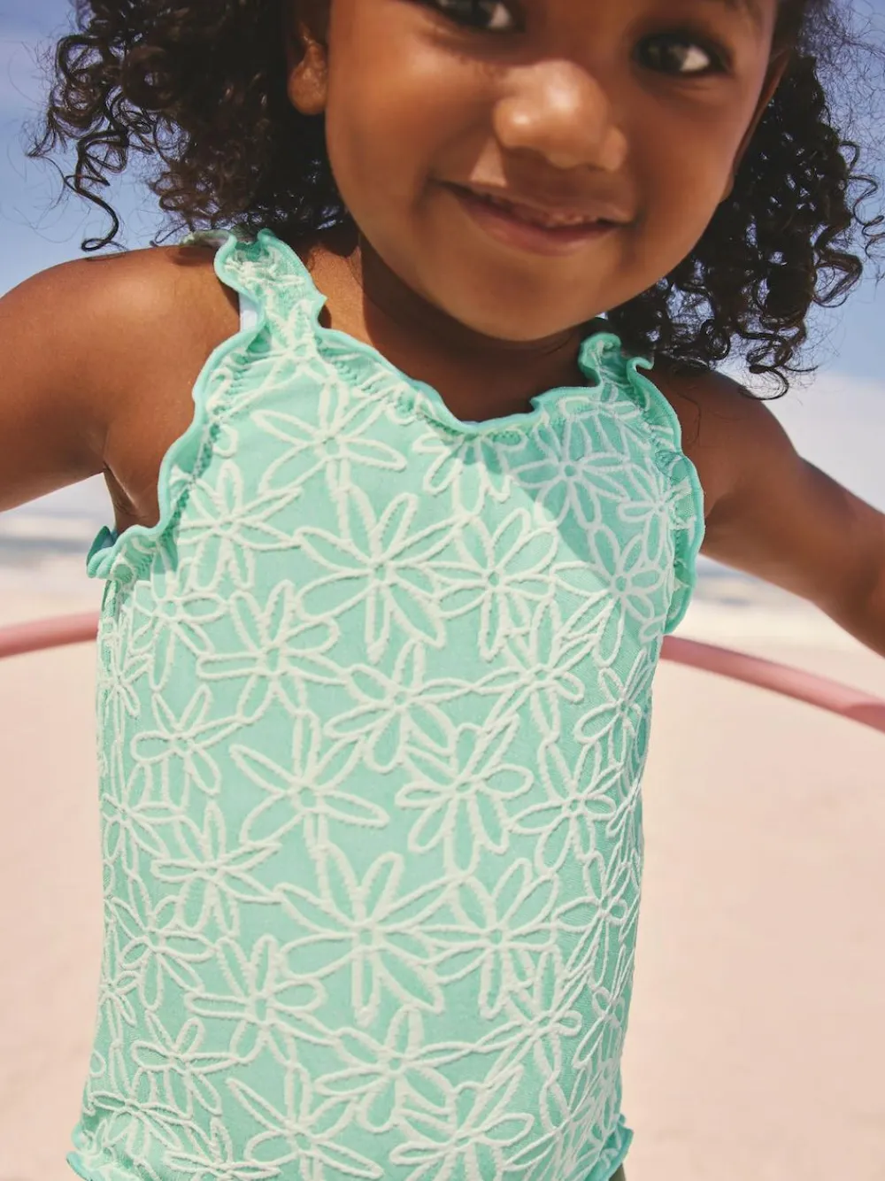 Next Lettuce Edge Swimsuit (3mths-7yrs)^ Baby Girls|Baby Girls