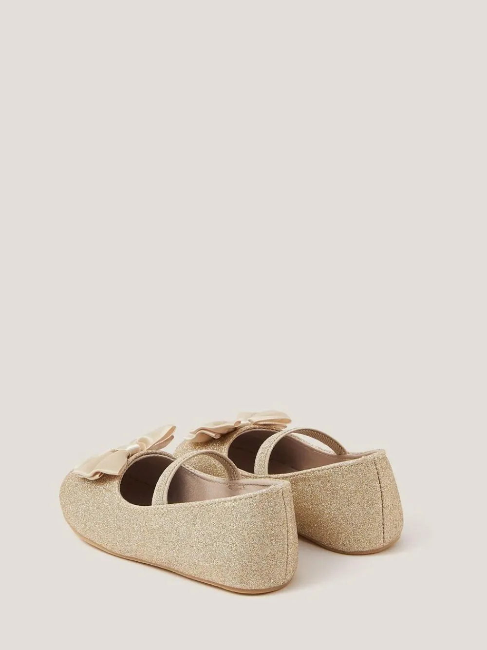 Monsoon Baby Bow Glitter Walker Shoes^ Shoes|First Shoes