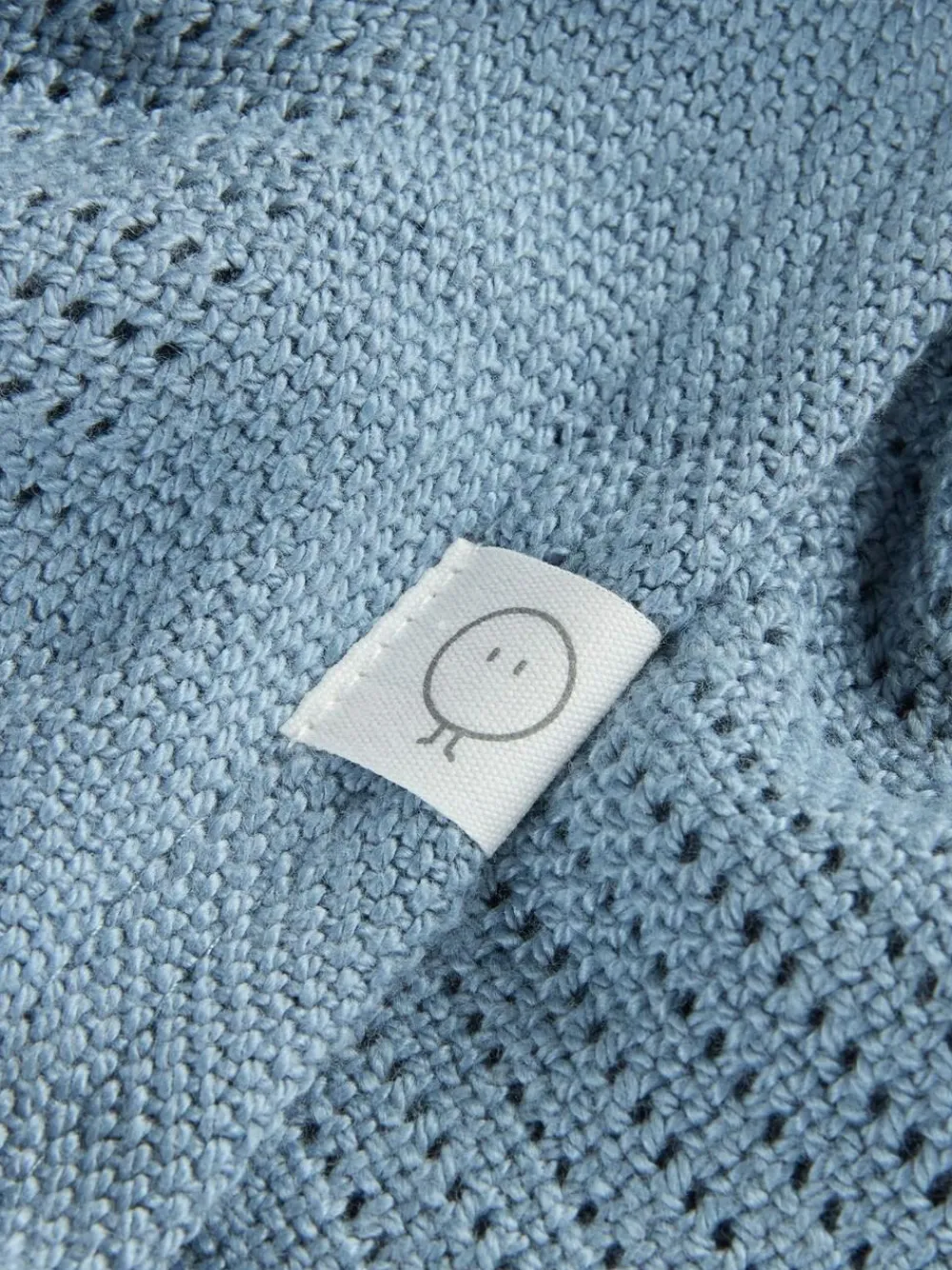 Mori Blue Blend Cellular Baby Blanket^ Newborn Accessories|Nursery Bedding