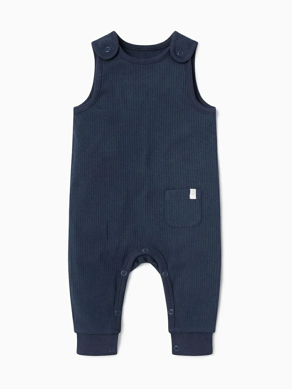 Mori Ribbed Romper Dungarees^BOY Rompers & Overalls|Dungarees