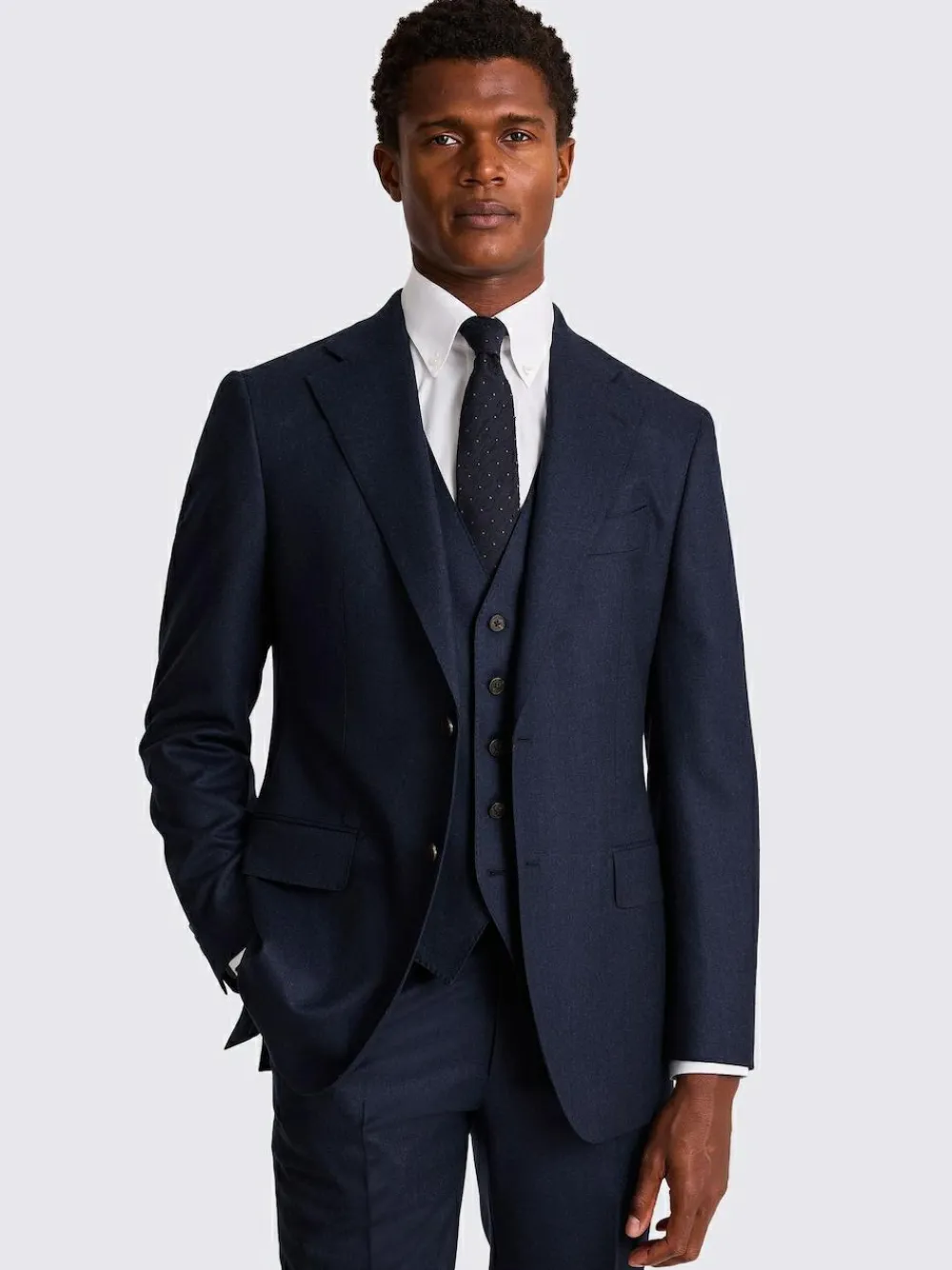 MOSS Blue Tailored Plain Italian Suit Jacket^ Suits & Tuxedos|Blue Suits