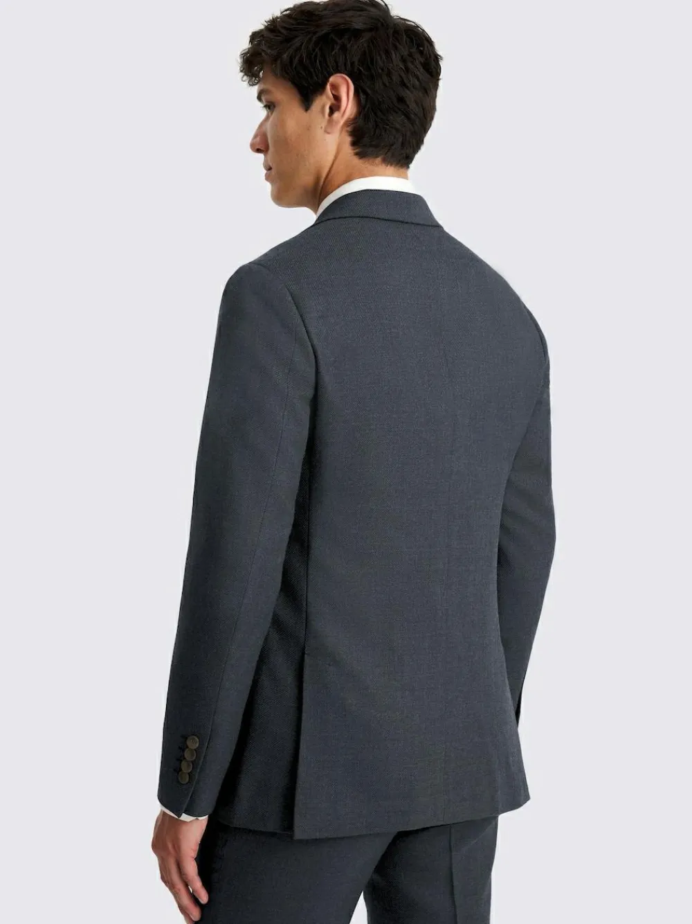 MOSS Blue Tailored Twill Suit Jacket^ Suits & Tuxedos|Blue Suits