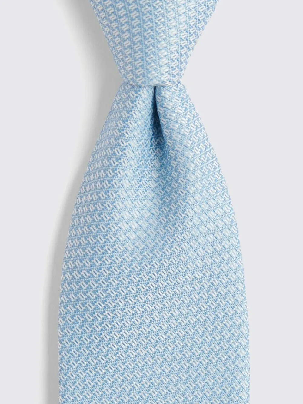 Discount MOSS Blue Textured Tie