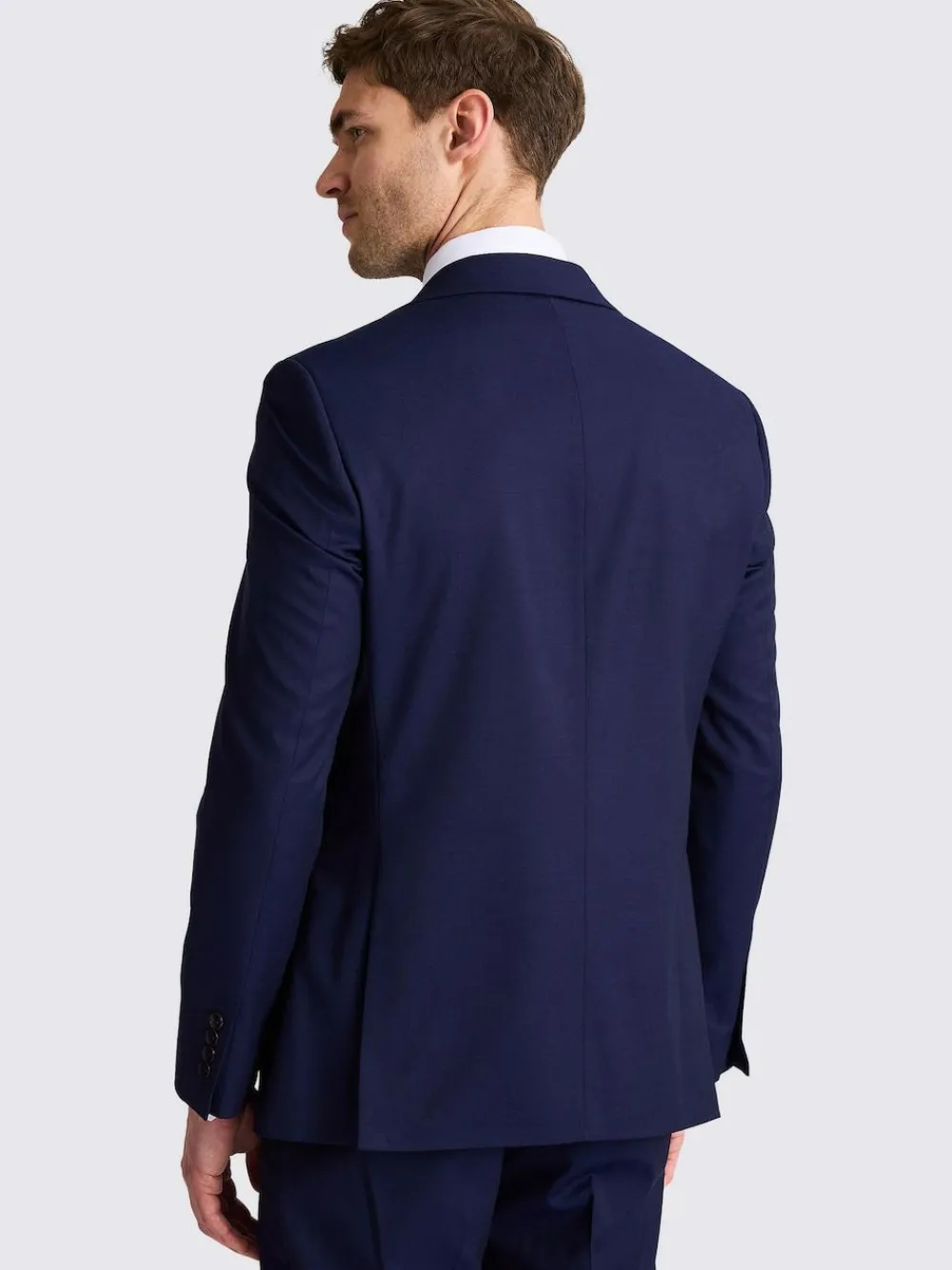 MOSS Tailored Regular Fit Stretch Suit Jacket^ Blue Suits
