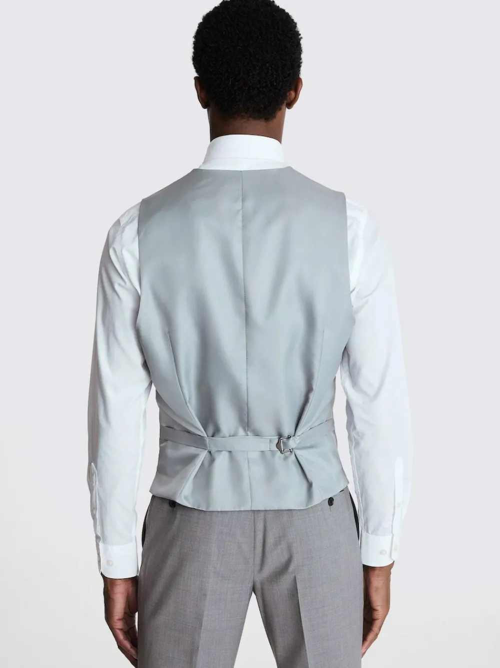 MOSS Light Grey Tailored Performance Suit Waistcoat^ Vests