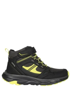 Mountain Warehouse Black Wander Waterproof Adaptive Walking Boots^BOY Boots|Boots