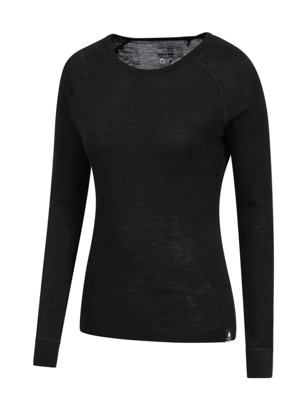 Sale Mountain Warehouse Black Womens Merino Thermal Top