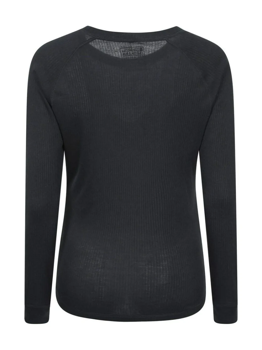 Clearance Mountain Warehouse Talus Womens Round Neck Thermal Top Black