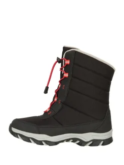 Clearance Mountain Warehouse Ohio Youth Adaptive Snow Boots Black
