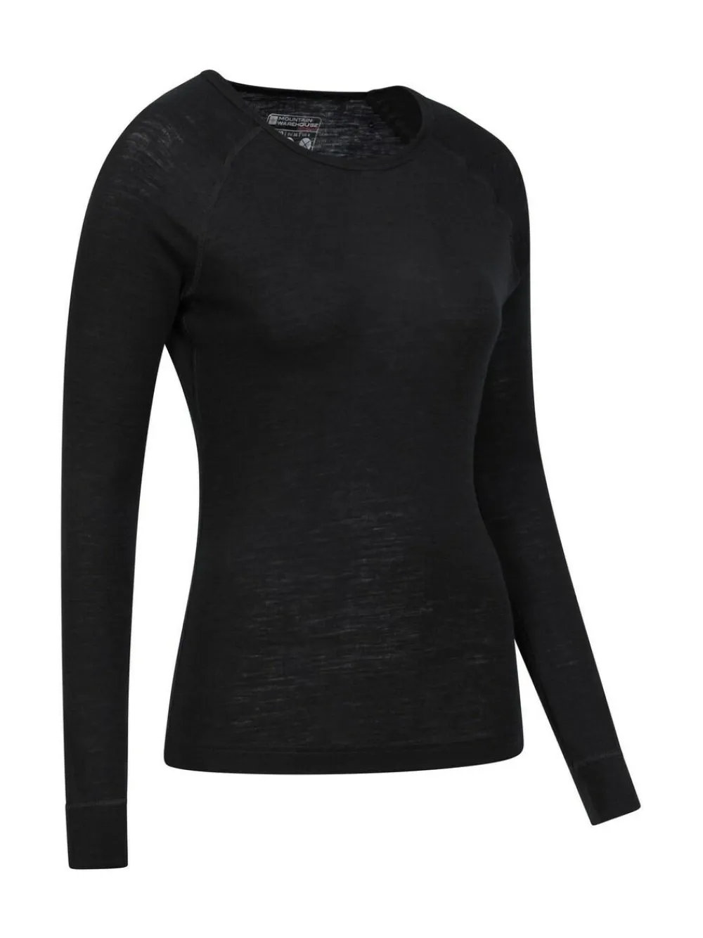 Sale Mountain Warehouse Womens Merino II Thermal Top Black