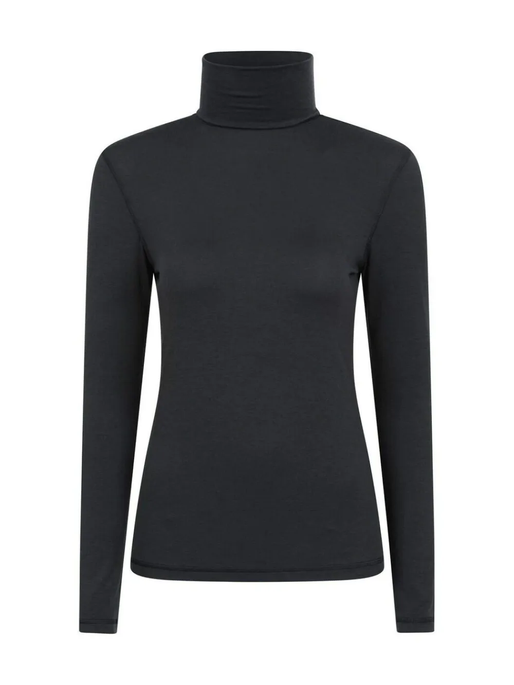 Mountain Warehouse Black Keep The Heat Womens Roll Neck Thermals^Women Thermals