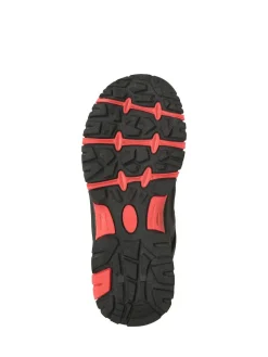 Mountain Warehouse Black Adventurer Kids Adaptive Walking Boots^BOY Baby Boots|Boots