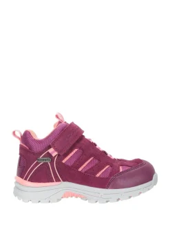 New Mountain Warehouse Burgundy Red Junior Berry Drift Waterproof Walking Boots