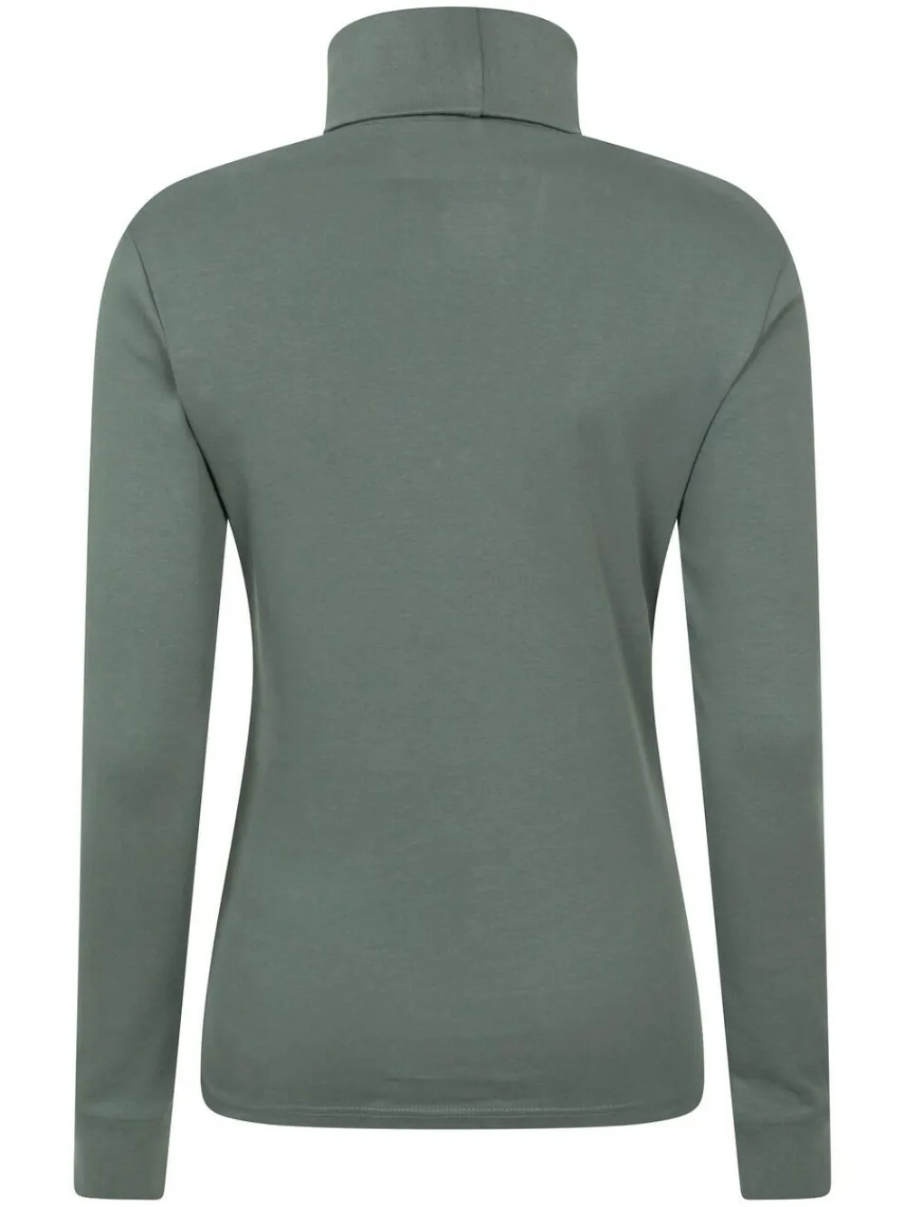 Outlet Mountain Warehouse Maribel Cotton Roll Neck Top Green