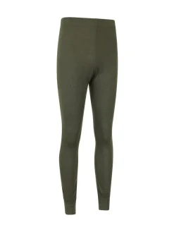 Mountain Warehouse Talus Mens Thermal Top & Joggers Set Green