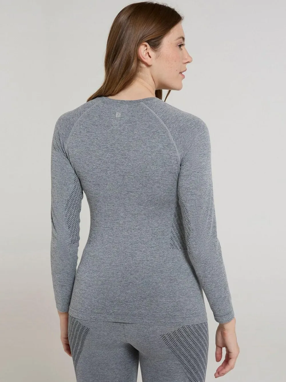 Mountain Warehouse Grey Off Piste II Thermal Top^Women Thermals