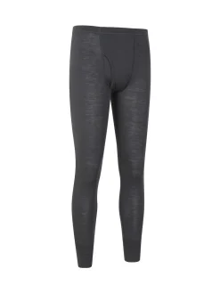 Mountain Warehouse Light Black Mens Merino II Thermal Baselayer Joggers^ Thermals