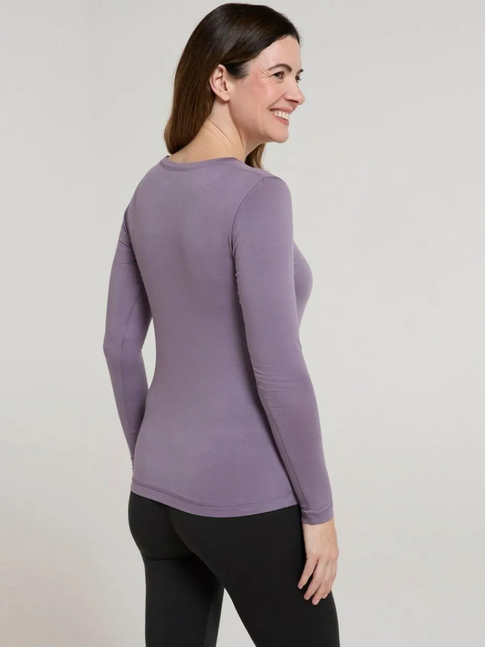 Discount Mountain Warehouse Keep The Heat Quick Drying Thermal Top Purple