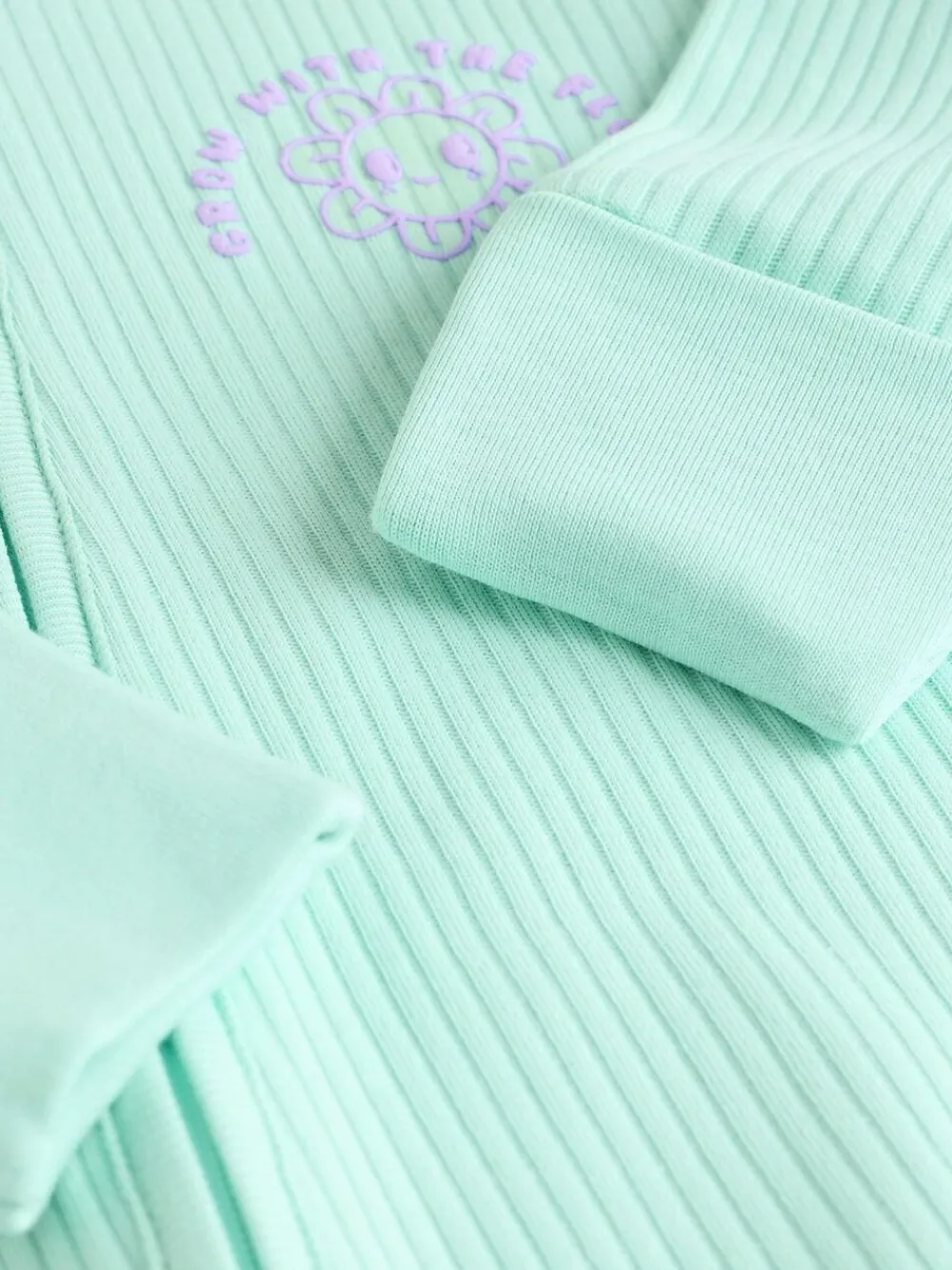 Next Multi 3 Pack Two Way Zip Baby Sleepsuits (0mths-3yrs)^ Nightwear
