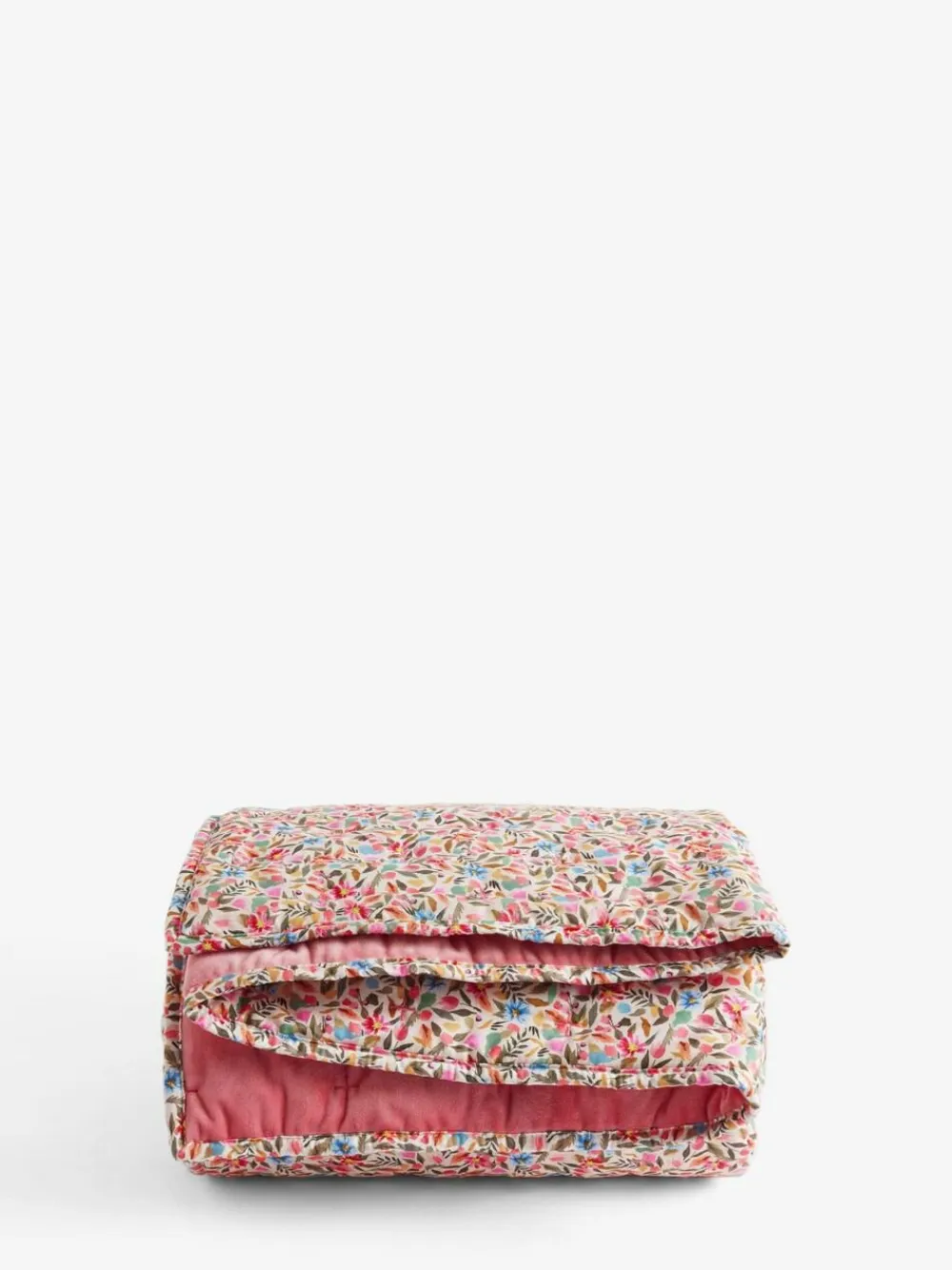 Next Multi Bright Ditsy Floral Bedspread^ Cushions & Throws