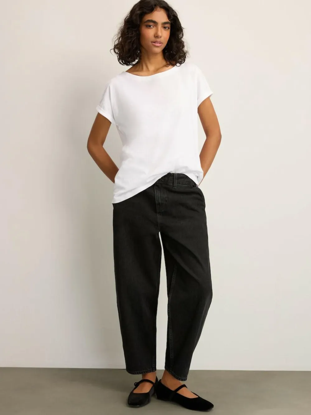 Next Multi Cap Sleeve 100% Cotton T-Shirts 7 Pack^Women Loungewear|Nightwear