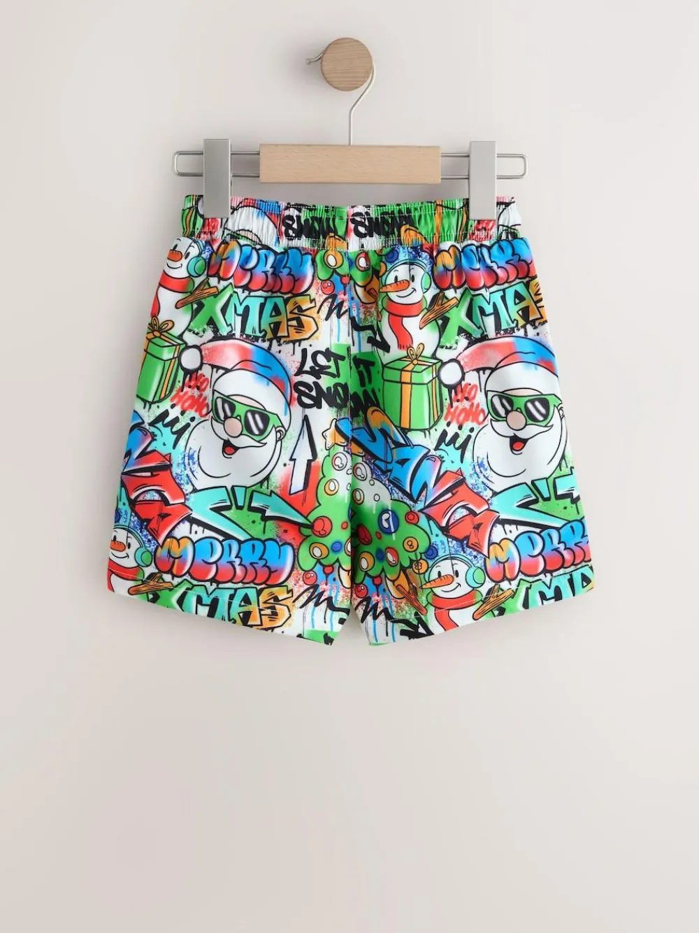 Next Multi Christmas Swim Shorts (3-16yrs)
