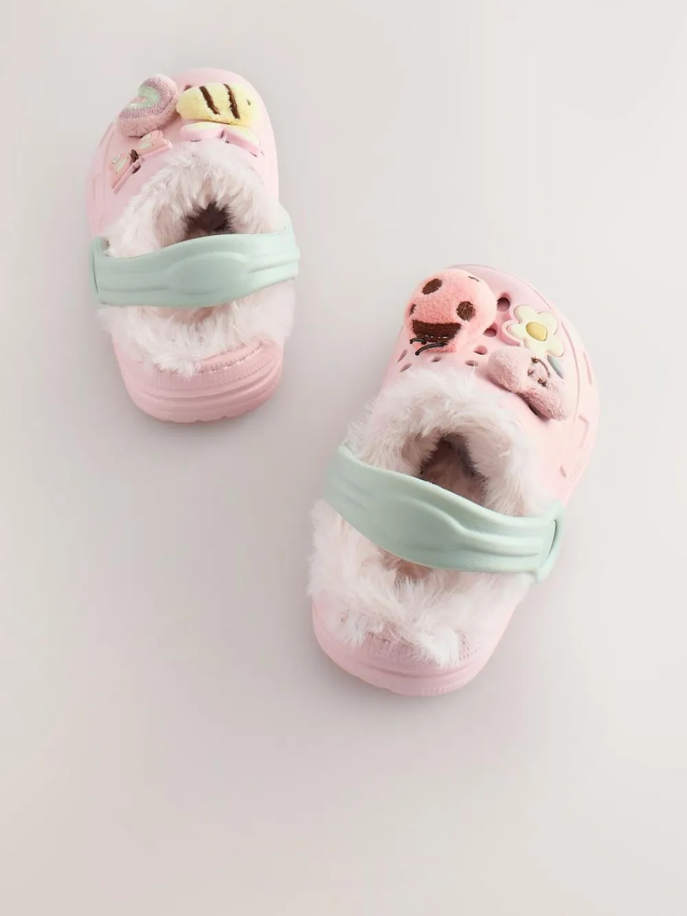 Next Faux Fur Lined Clog Slippers^ Boots