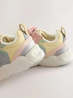 Next Standard Fit (F) Elastic Lace Touch Fasten Trainers^ Sneakers|Sneakers