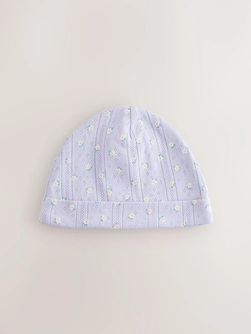 Next Multi Pointelle Baby Beanies 3 Pack (0-18mths)^ Hats & Scratch Mitts|Newborn Accessories