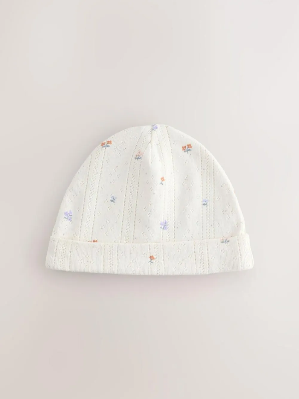 Next Multi Pointelle Baby Beanies 3 Pack (0-18mths)^ Hats & Scratch Mitts|Newborn Accessories