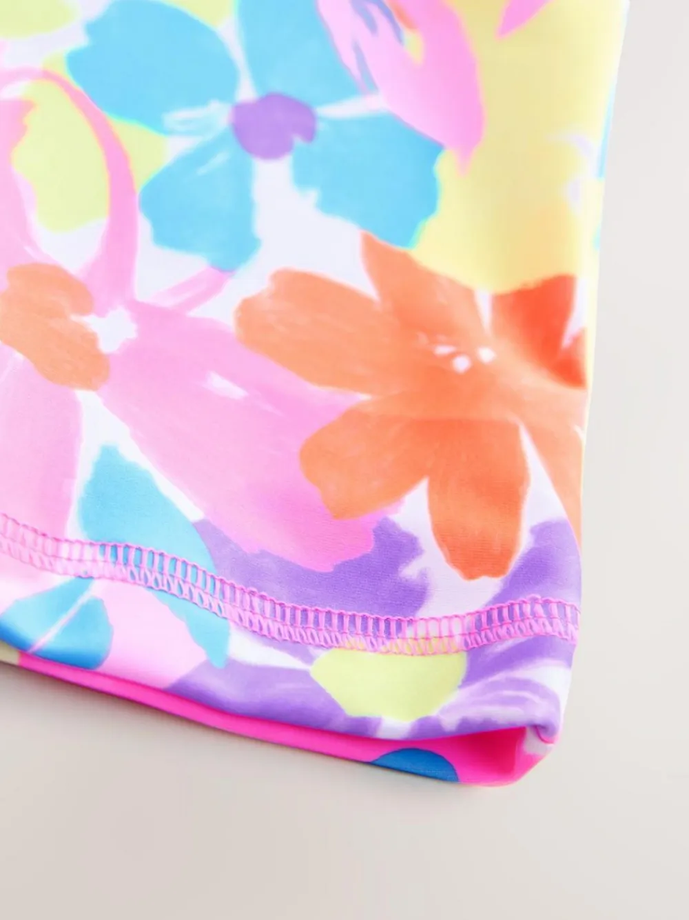 Best Next Multi Rainbow Floral Sunsafe Swimsuit (3mths-10yrs)