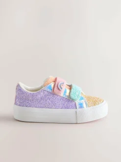 Next Standard Fit (F) Chunky Trainers With Touch Fastening^ Sneakers|Sneakers